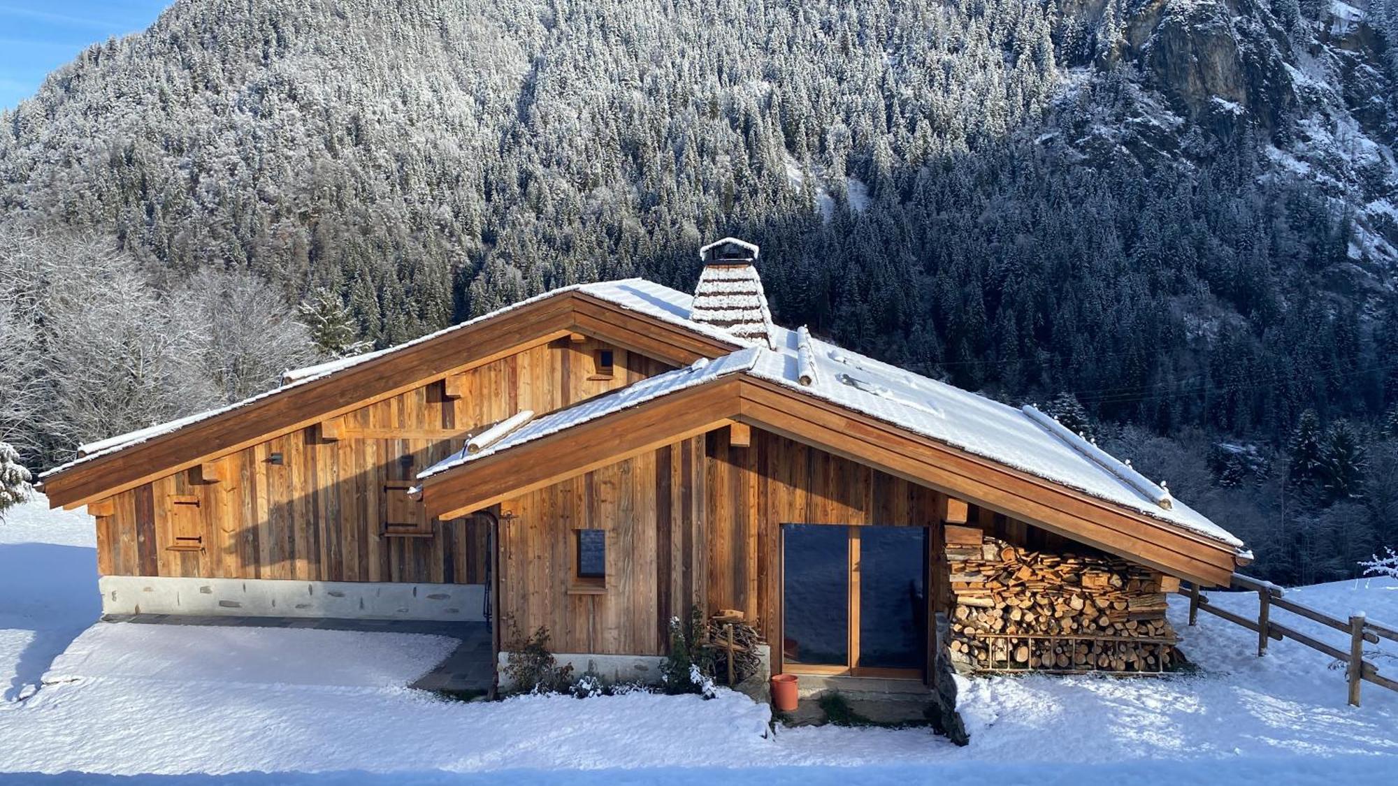 Chalet Du Champel Jacuzzi Saint-Gervais-les-Bains Kültér fotó